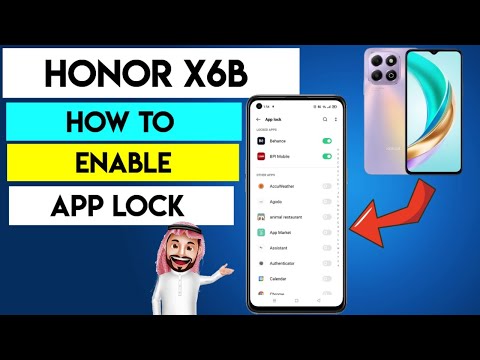 Honor X6B: How to Enable App Lock (Step-by-Step Guide)