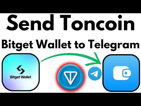 How to Send Toncoin Bitget Wallet to Telegram Wallet