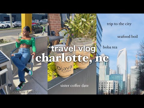 VLOG: cute cafes to visit, meet my family & spending the day in the city! | Simone Cristina