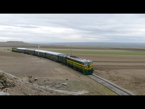 Tren histórico de PTG Tours por Algodor, Villaseca de la Sagra y Villaluenga-Yuncler (Toledo)