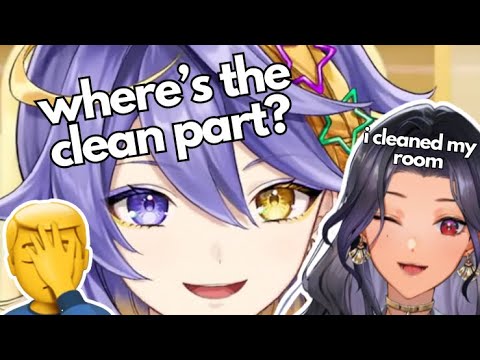 aster reacts to scarle's "clean" room [💫aster arcadia]