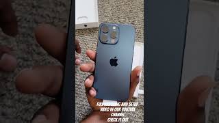 iPhone 15 Pro Max Unboxing 😍🔥 #iphone15promax #iphone15 #iphonereview