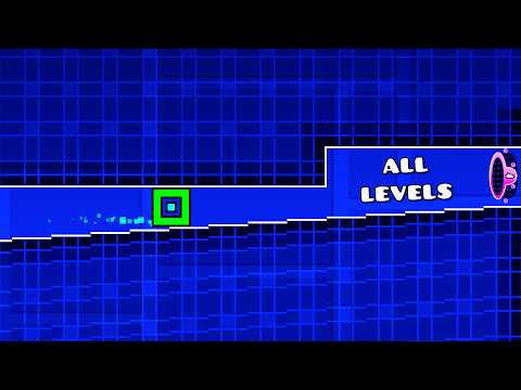 All Main Levels SUPERCURSED! (Stereo Madness - Dash)