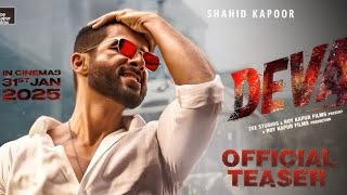 Deva | Official Trailer | Shahid Kapoor, Pooja Hegde | Directed by Rosshan Andrrews #Deva #trailer