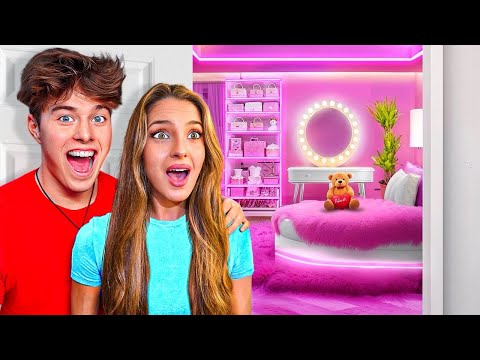 Surprising Bestfriend with Dream Room Makeover!