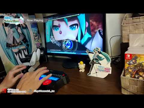 【小街機展示】エイリアンエイリアン（EXTREME）｜初音未來 Project DIVA 迷你街機控制器 for PS4｜Project DIVA Future Tone DX｜玩家開箱實測分享