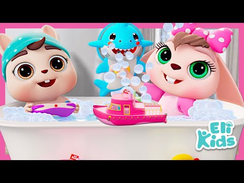 Bath Fun With Bubble & Toys | Eli Kids Songs & Nursery Rhymes