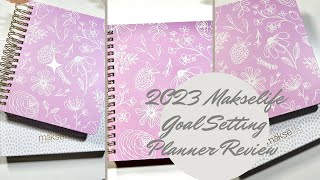 New 2023 Makselife Goal Setting Planner Review! #makselifeplanner #maksereviewcrew