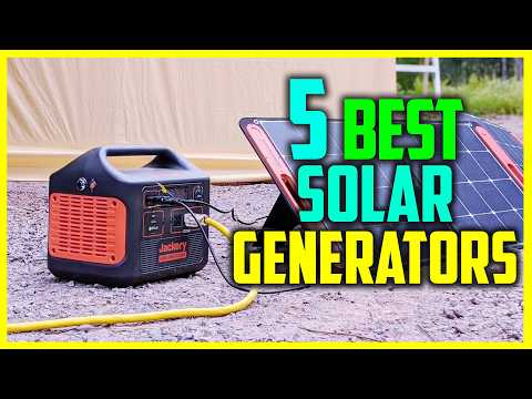 ✅Top 5: Best Solar Generators in 2024 - The Best Solar Generators {Reviews}