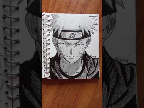 Drawing everyday till I reach 1k subs (Day36) #shorts #2ba_vartist #anime #naruto #narutoshippuden