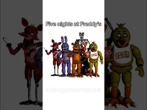 Five nights at Freddy's characters and their favorite Best friends