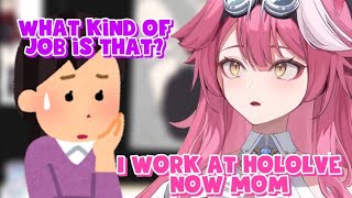 Raora's mother's reaction when she told her about her vtuber job【Raora Panthera】