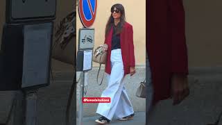 Milan street fashion Spring outfits ideas #trend #streetstyle #italianfashion #fashion