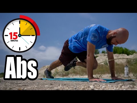 15 MIN ABS GAUNTLET - NO REPEATS (Follow Along Workout)