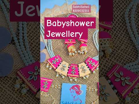 baby shower jewellery #shortvideo #momtobe #shortfeed #fashion #viral #shorts#jewellery #handmade