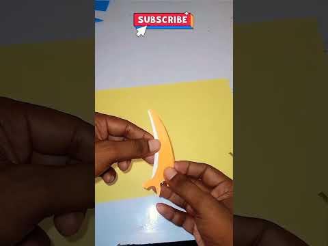 Paper easy Ninja weapon #ytshorts#diy 👍👍💥💥