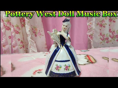 Pottery West Doll Music Box #asmrsounds