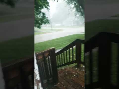 hail coming in hot #fypシ #funny #severeweather #shorts