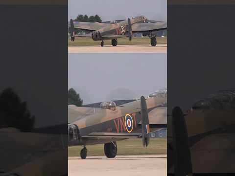 Avro Lancaster takeoff