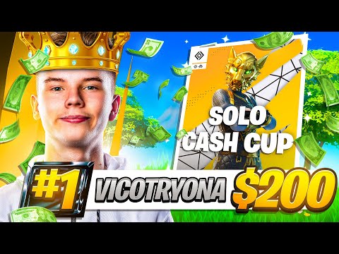 1ST PLACE IN SOLO CASH CUP 🥇 (2 WINS = $200)