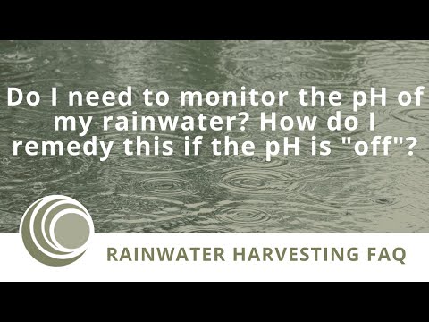 Do I Need To Monitor pH in My Rainwater Harvesting System?