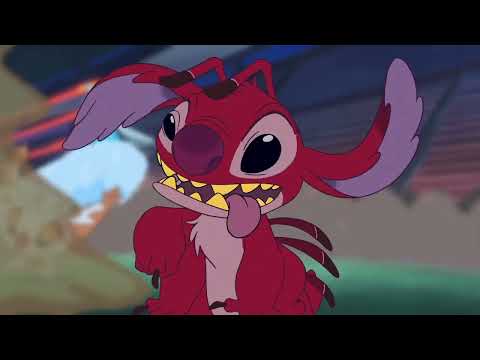 Spike Shoots the Leroy Clone in the Ass! (Leroy & Stitch)