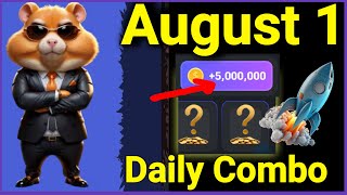 1 August Hamster Kombat Daily Combo Code  Today