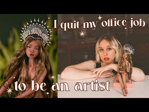 I Quit My 9 to 5 Office Job To Become A Full-Time Doll Artist. Was It Worth It?