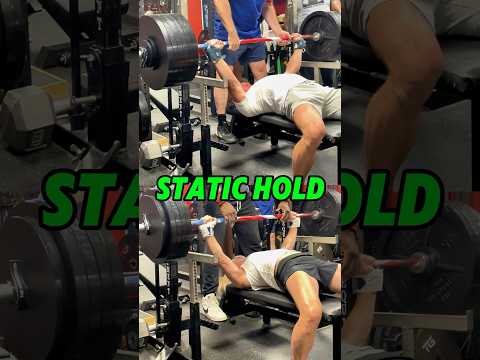 Improve your bench with Heavy Holds #benchpresss h