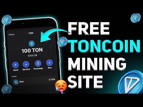 Get Free Ton Coin | Claim Free Ton | Ton Coin Kaise Kamaye | Free Ton For Gas Fee | Ton Coin Mining😱