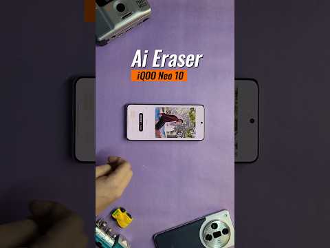 iQOO Neo 10 AI Eraser = Mind-Blowing Tech! 😵‍💫 #Shorts #AI #iqooneo10