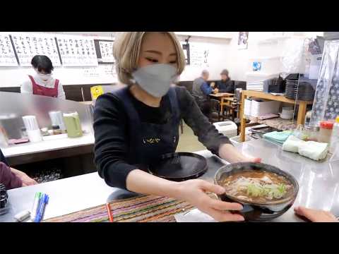 Seated→Served Immediately! Delicious! Inexpensive! The Fast Udon Soba Restaurant in Nagoya!