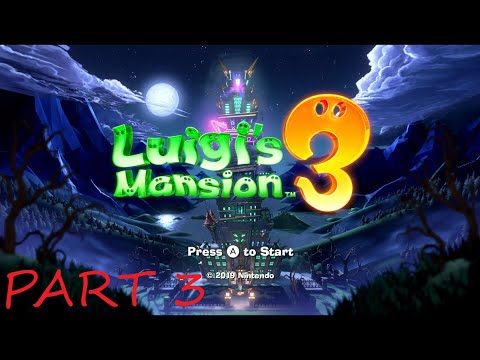 Agent00sonic Happy Halloween ! Luigi's Mansion 3 Stream Part 3