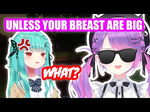 Towa-sama Casually Roasts Rushia's Small Breast without Fear【Hololive English Sub】