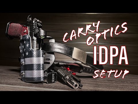 IDPA Carry Optics Setup - My whole rig including my Masterpiece Arms DS9 with Ports!