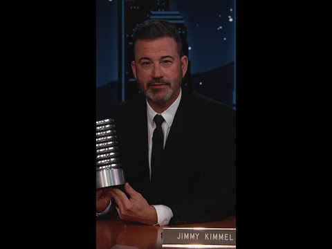 Jimmy Kimmel 5-word acceptance speech 👀