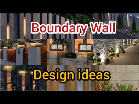 boundary wall designs | wall design | wall designs | ideas for boundary wall