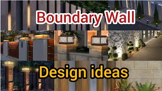 boundary wall designs | wall design | wall designs | ideas for boundary wall