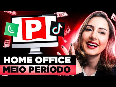 GANHE BEM TRABALHANDO MEIO PERÍODO HOME OFFICE | 3 Formas de ganhar dinheiro em casa meio período