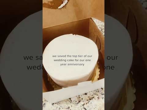 One-Year Wedding Anniversary Cake Challenge—Would You Do It?!