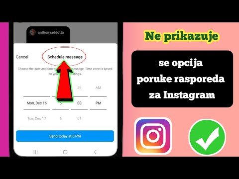 Kako riješiti da poruka rasporeda na Instagramu ne radi (Novo ažuriranje 2025)