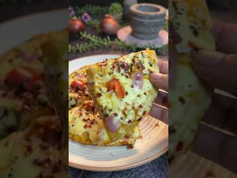 Homemade PIZZA Recipe | Pizza Recipe Without Oven | #pizza #pizzalover #pizzarecipe #snacksrecipe