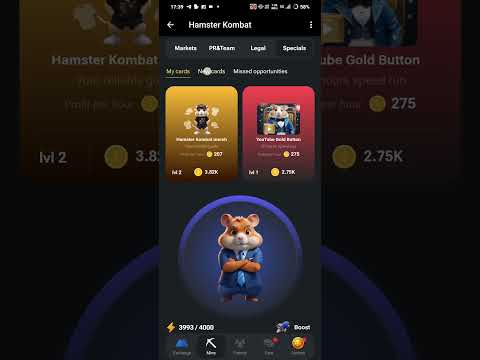 Today hamster combat daily combo cards 17 June combo cards #crypto #mining #airdrop #trading