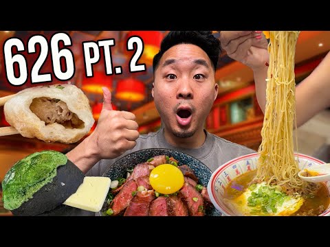 HUGE San Gabriel Valley Food Crawl 626 Pt. 2 (1 Hour)