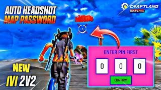 1V1 2V2 New Headshot craftland map code | Free Fire only headshot craftland map by HN SHRI#craftland