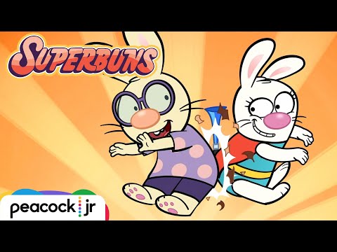 Super Friends Stick Together! (Literally) | Full Episode | SUPERBUNS