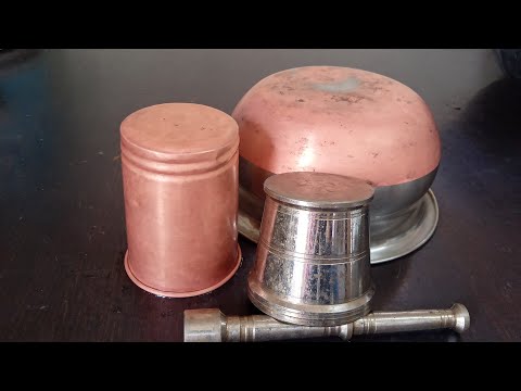 How to clean rusted stainless steel &copper vessels at home