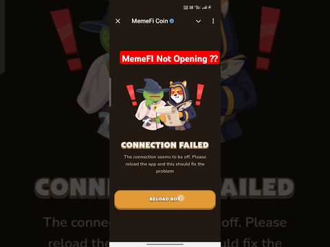 How to Fix Memefi Not Opening Problem | Fix Memefi Not Working ??