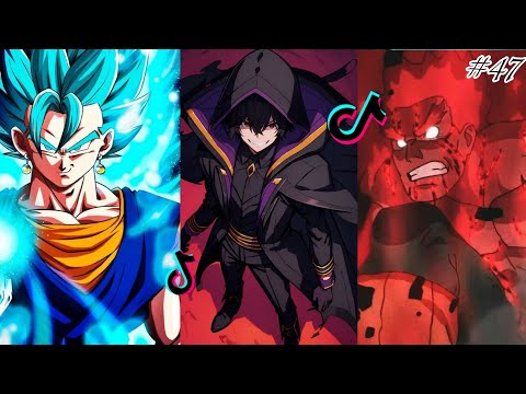 Badass Anime Moments Tiktok compilation PART 47 in 4K 🤟