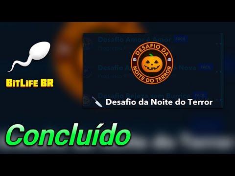 Desafio, Noite de Terror | Bitlife Br | desafios Bitlife